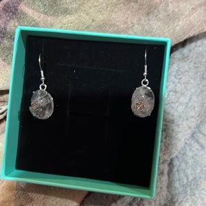 Clear quartz crystal set